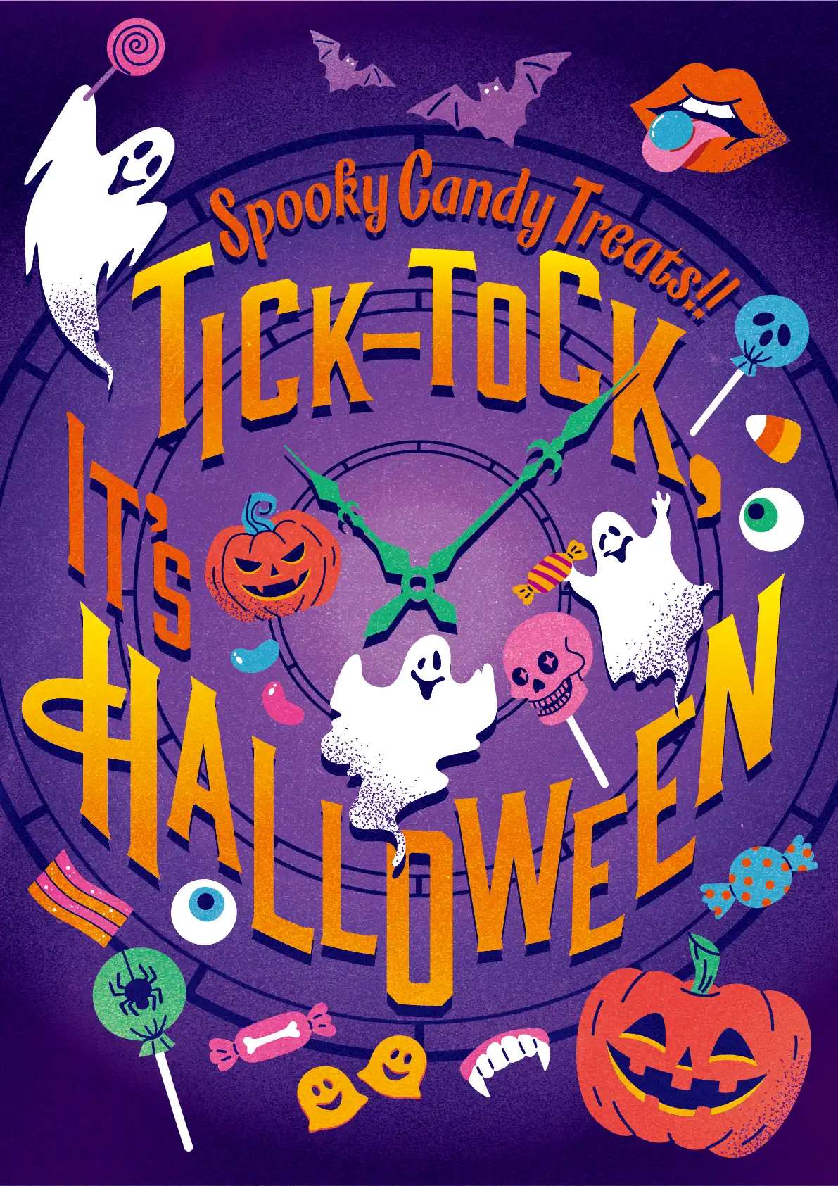 Spooky Candy Treats!! Tick-tock, It’s HALLOWEEN