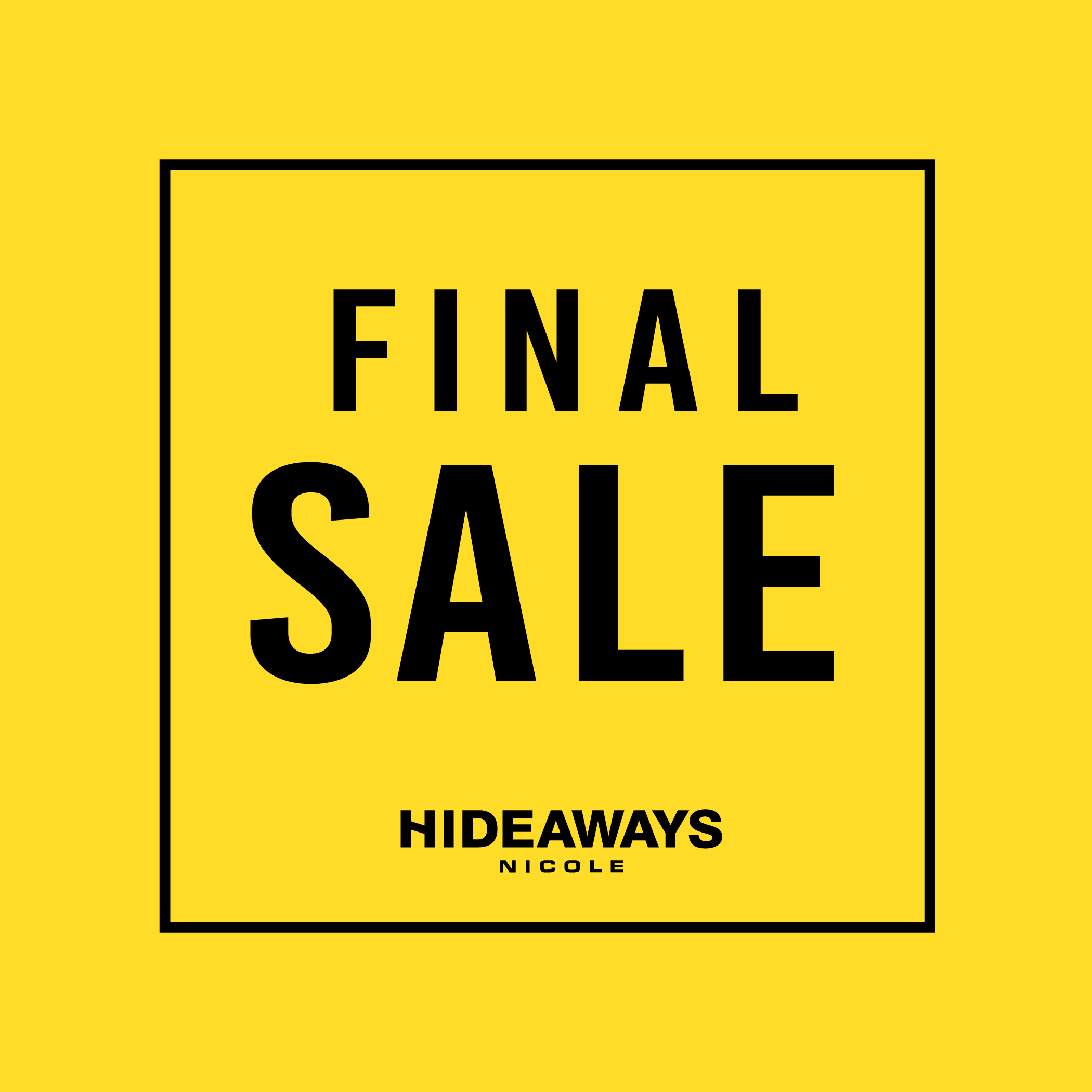 FINAL SALE
