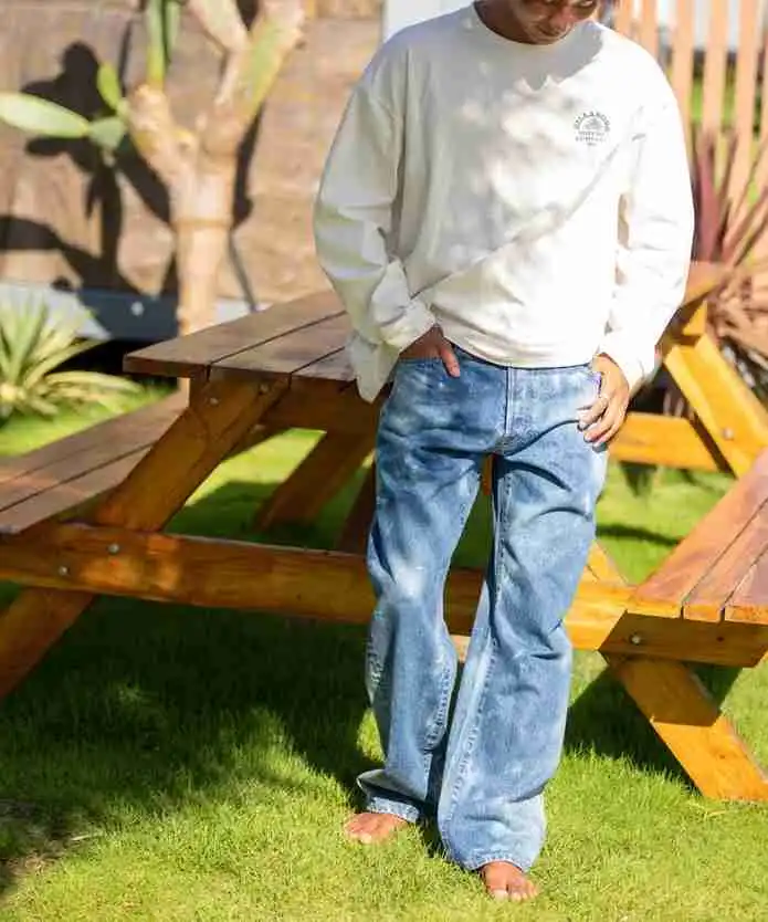 【直営店限定】BILLABONG メンズ REPAIR DENIM デニムパンツ 【SHONAN JEANS SAAB×BILLABONG】【2026年秋冬モデル】