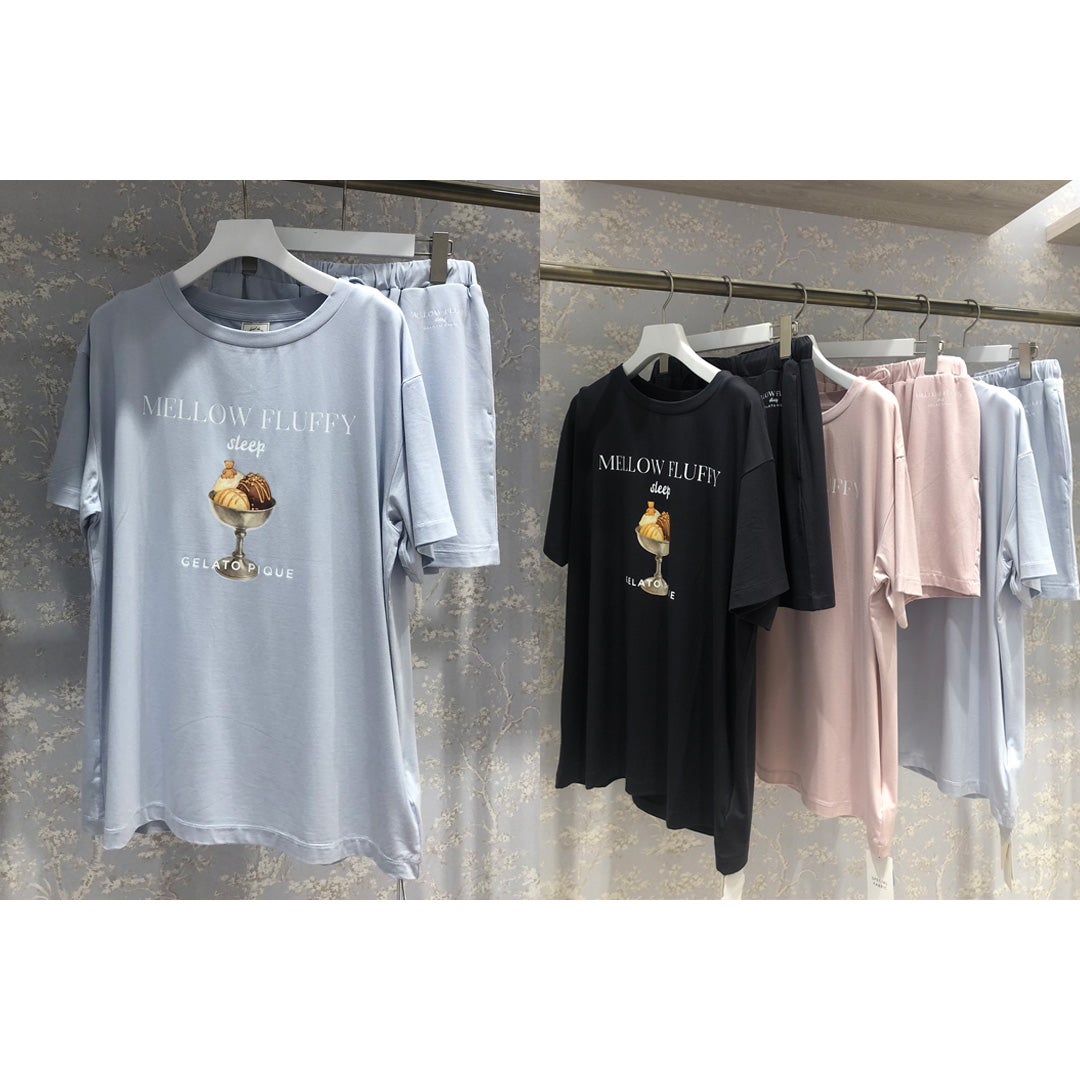【接触冷感】COOLレーヨンデザートロゴTシャツ