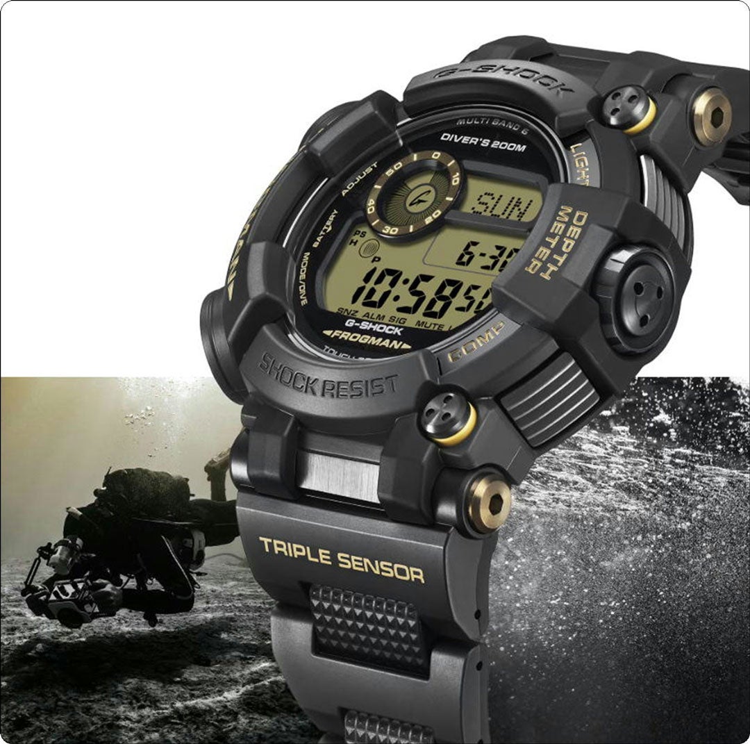 新品電池交換済 G-SHOCK FROGMAN メン・イン・スモーク 腕時計 ニュース｜【専門店3階】G-SHOCK MASTER OF G FROGMAN 【時計専門店