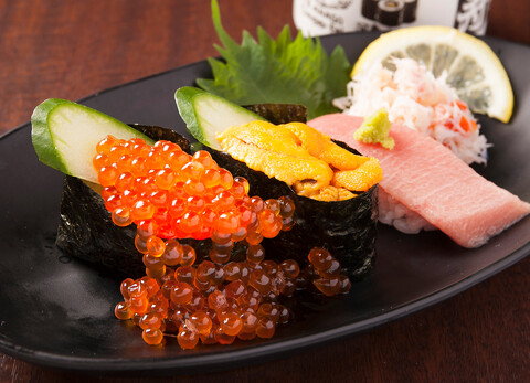 回転寿司 北海素材