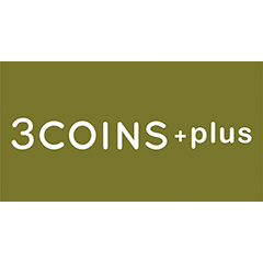 3COINS＋plus　ロゴ