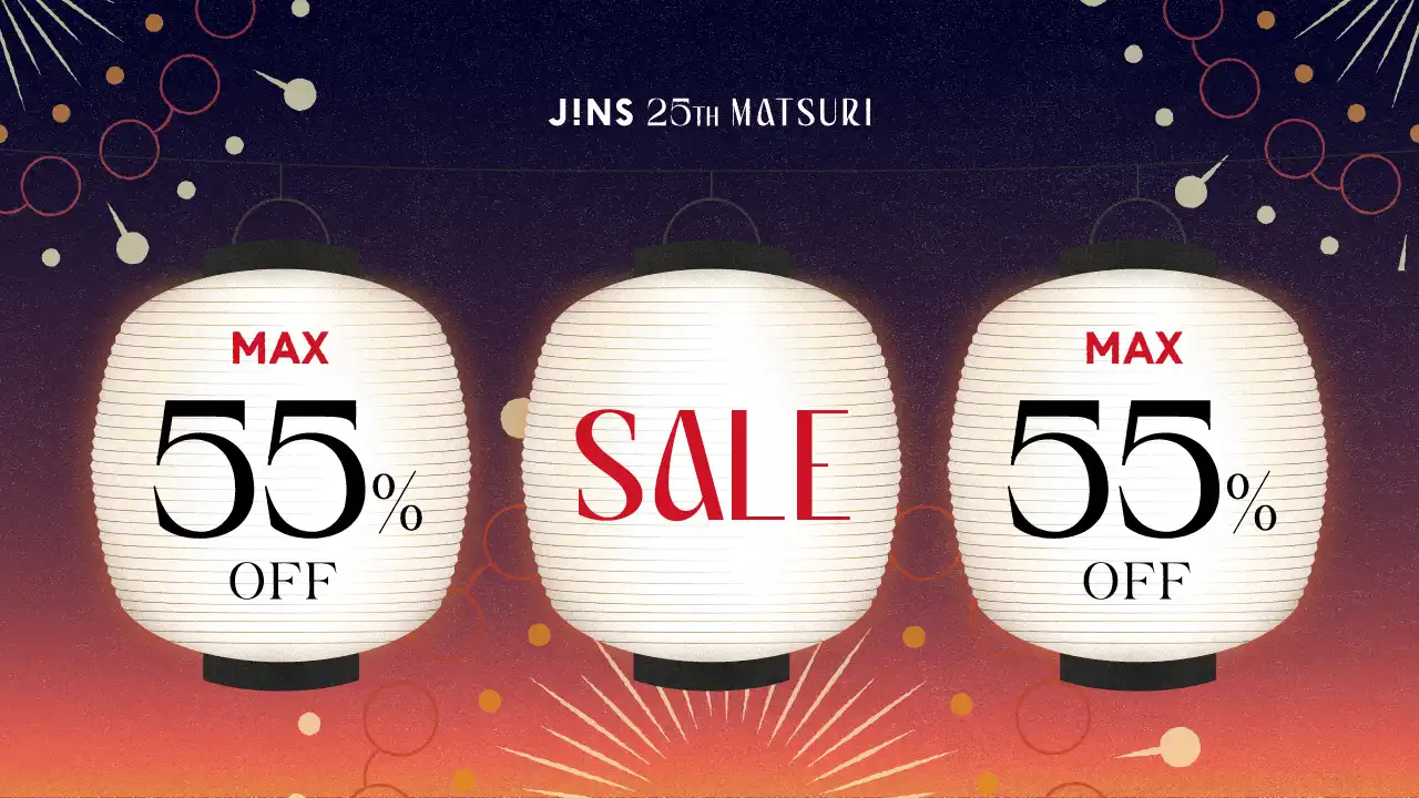 JINS 25TH MATSURI 第三弾スタート！