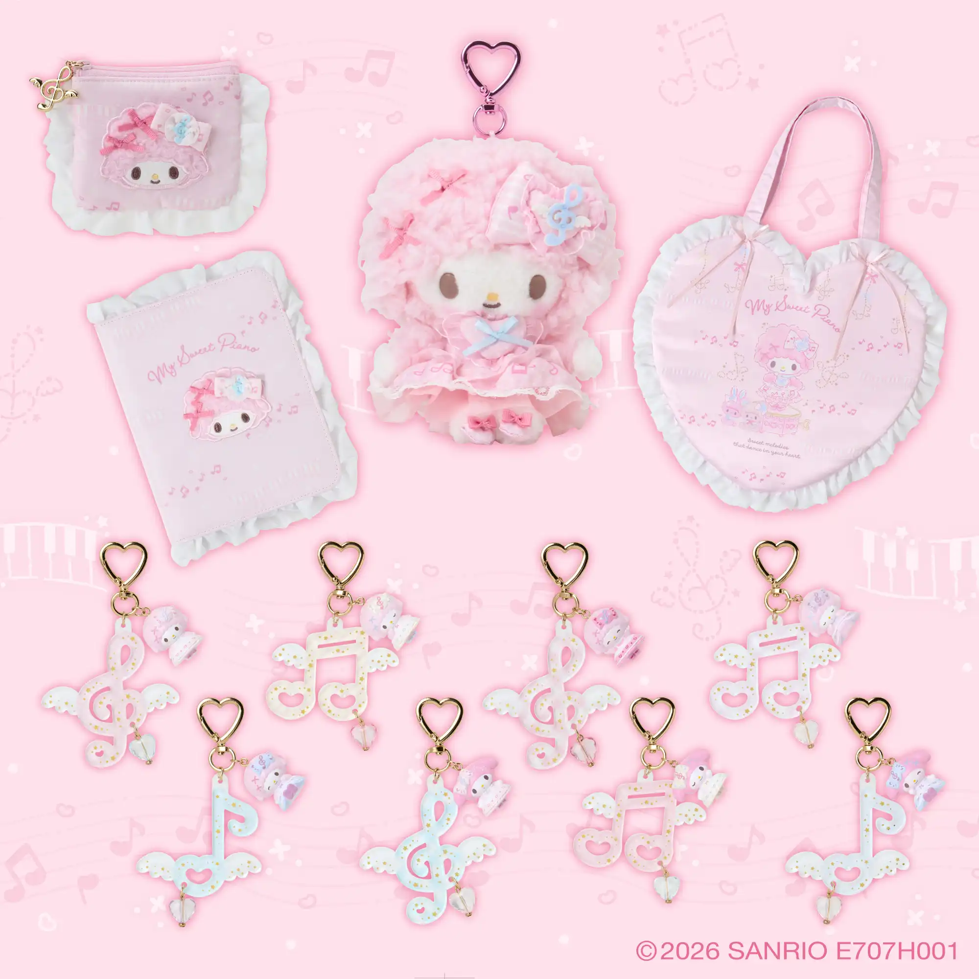 ピアノちゃんのおめかしピアノはっぴょう会デザインシリーズ