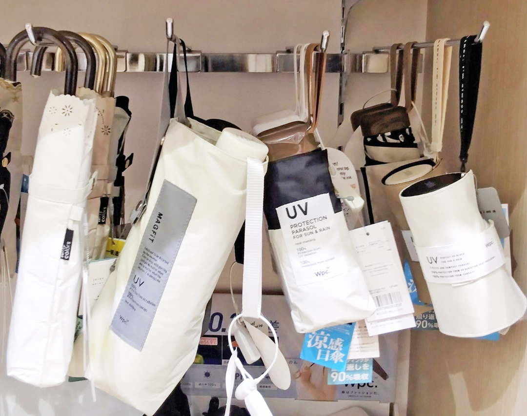 暑さ対策に！涼感日傘