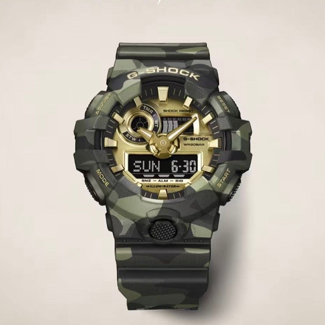 ニュース｜G-SHOCK カモフラージュデザインとゴールドカラーが特徴的な 