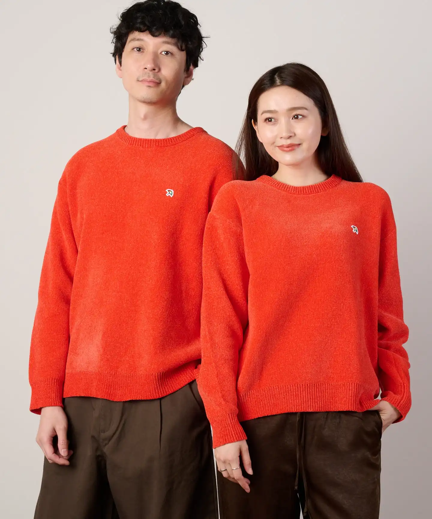 つながるニット　シェアプルオーバー