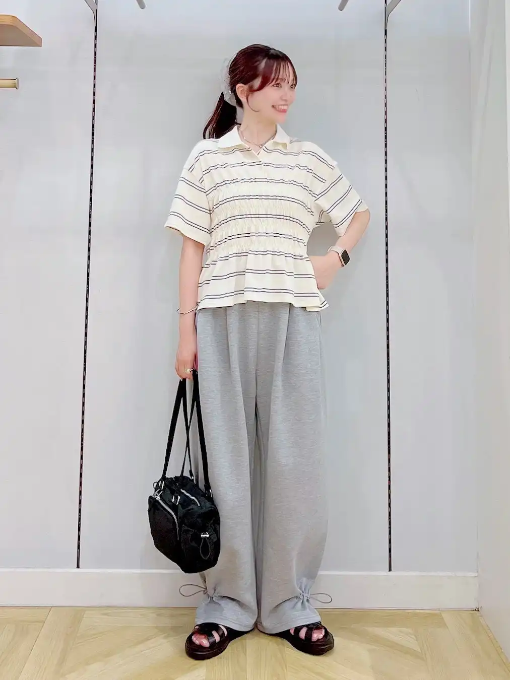 カットイージードロストパンツ☆