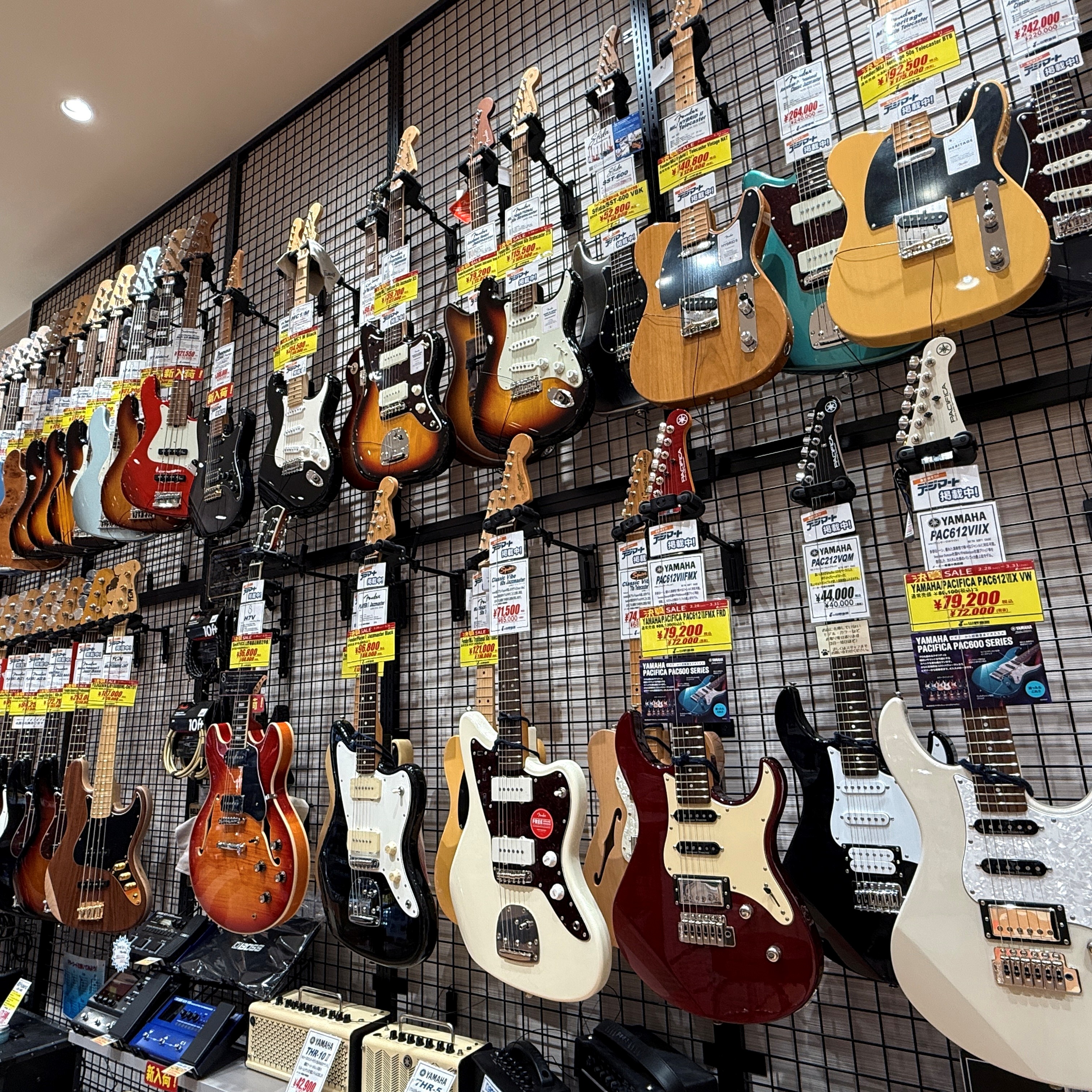 ギターを始めるなら今がおトク！お得な決算セール好評開催中！！