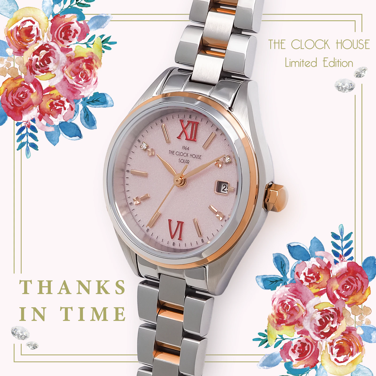 【新製品】THE CLOCK HOUSEより母の日ギフトや贈り物にもおすすめの数量限定モデル登場