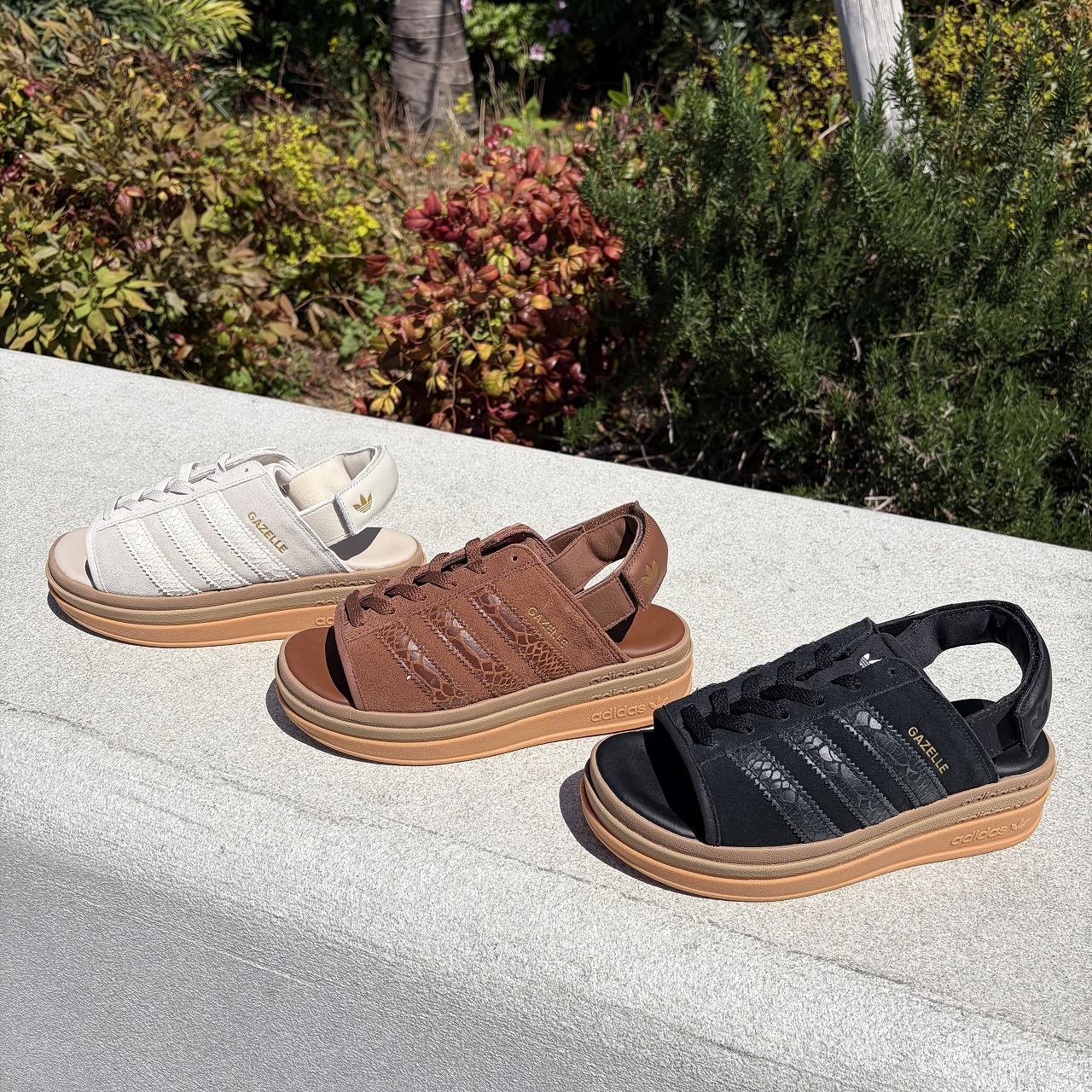 ADIDAS GAZELLE BOLD SANDAL