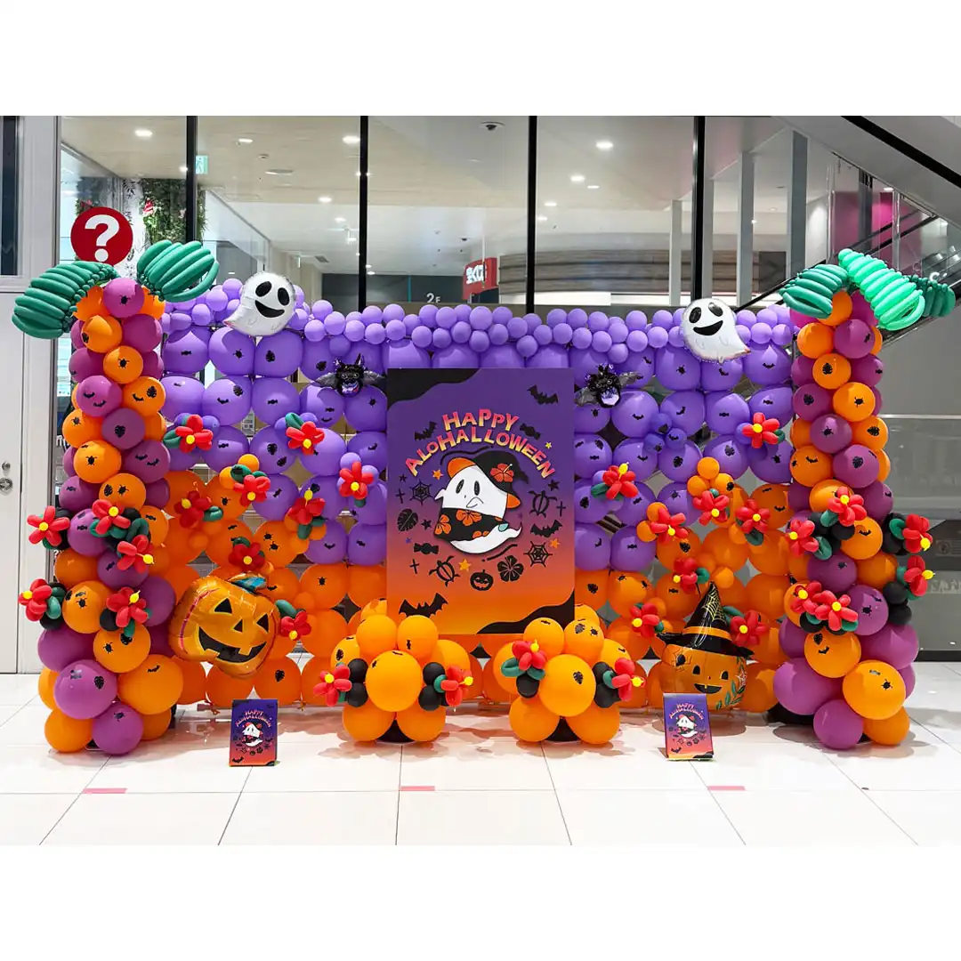 ハロウィンフォトスポット登場！