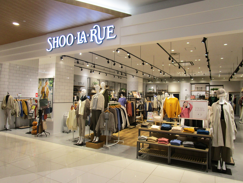 ショップ｜SHOO・LA・RUE（シューラルー）｜イオンモールいわき小名浜