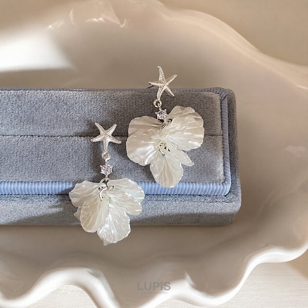 ニュース｜ショップニュース｜スターフィッシュ×シェルフラワーピアス