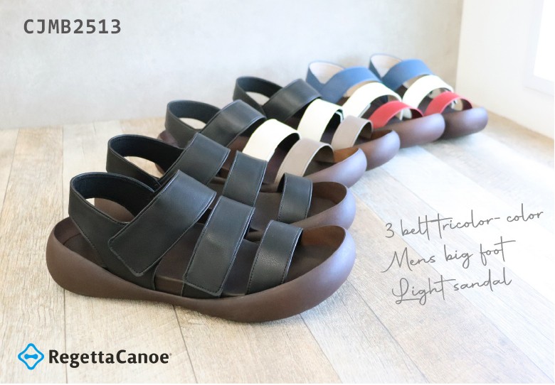リゲッタカヌーのメンズ新作サンダルが入荷！