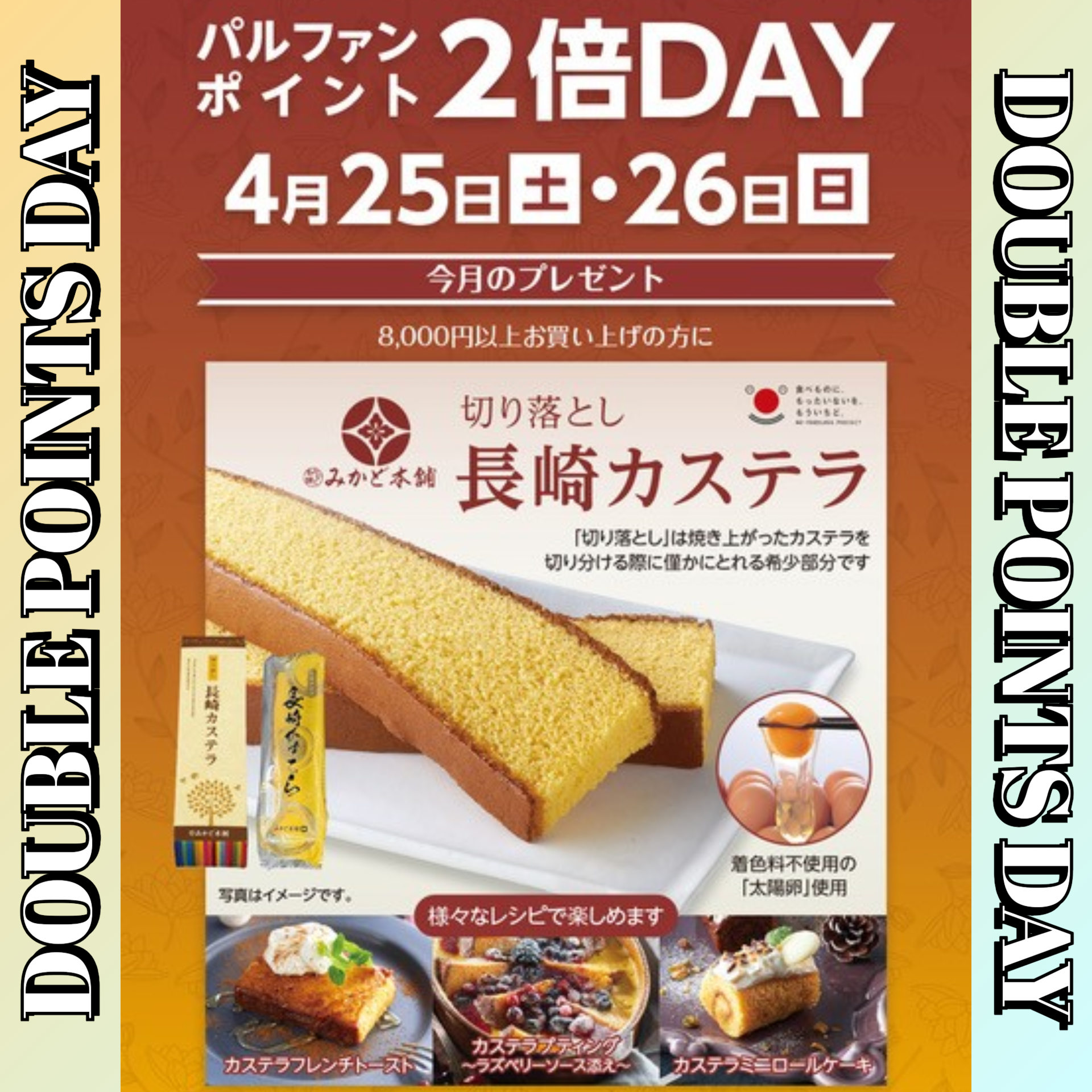 4月のポイント2倍デー