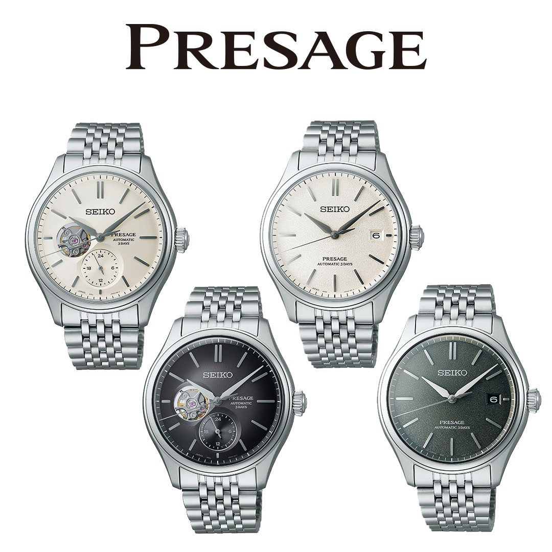 SEIKO PRESAGE（セイコープレザージュ)　好評発売中！