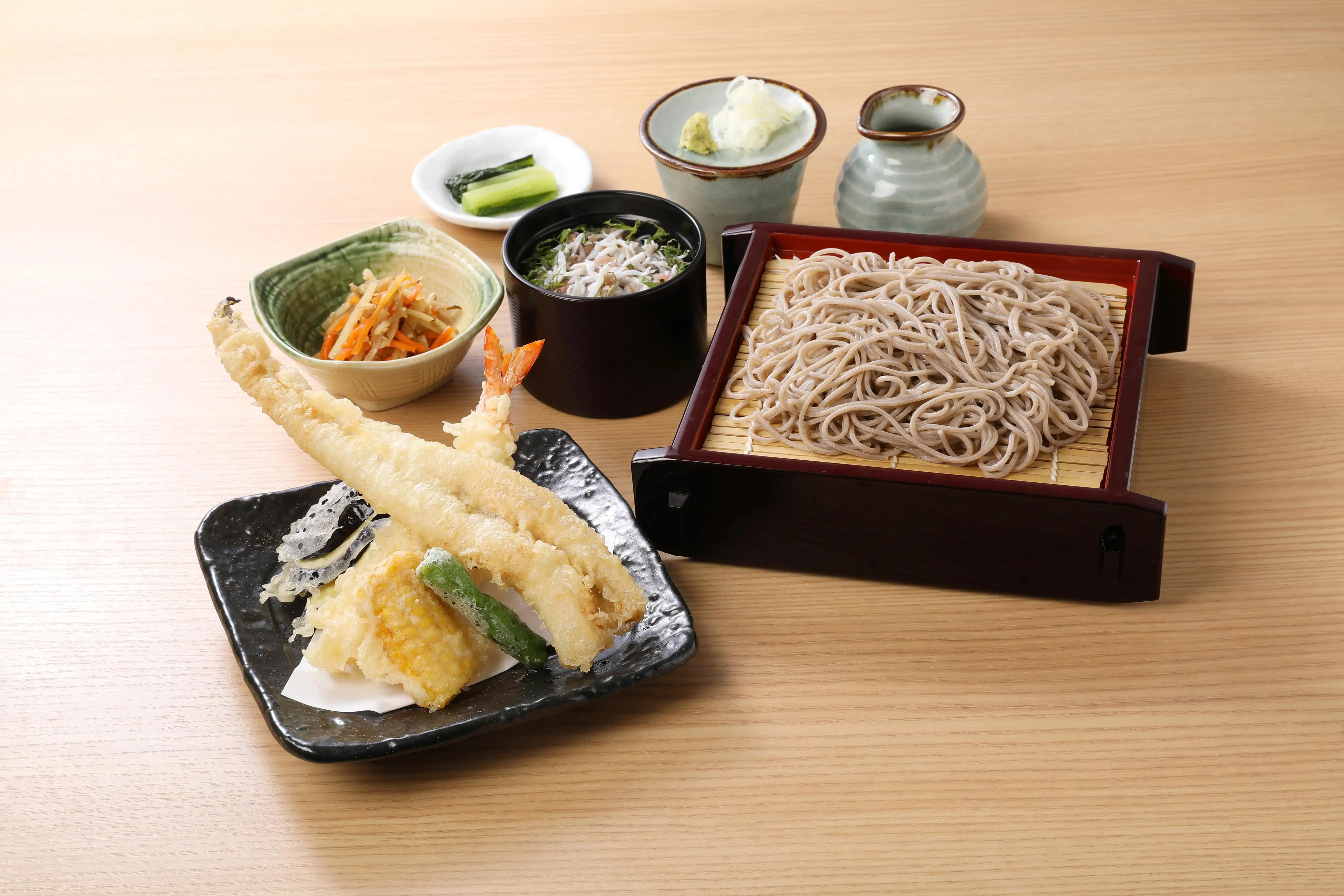 【期間限定】季節の味覚天せいろそば販売開始！【7/16から！】