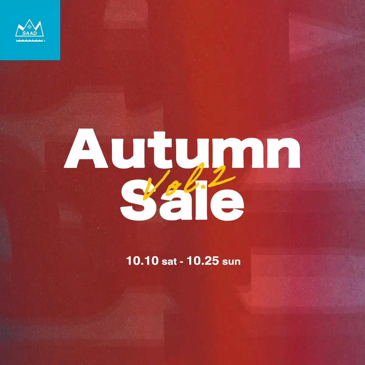 ■ AUTUMN SALE【第2弾】 開催のお知らせ ■