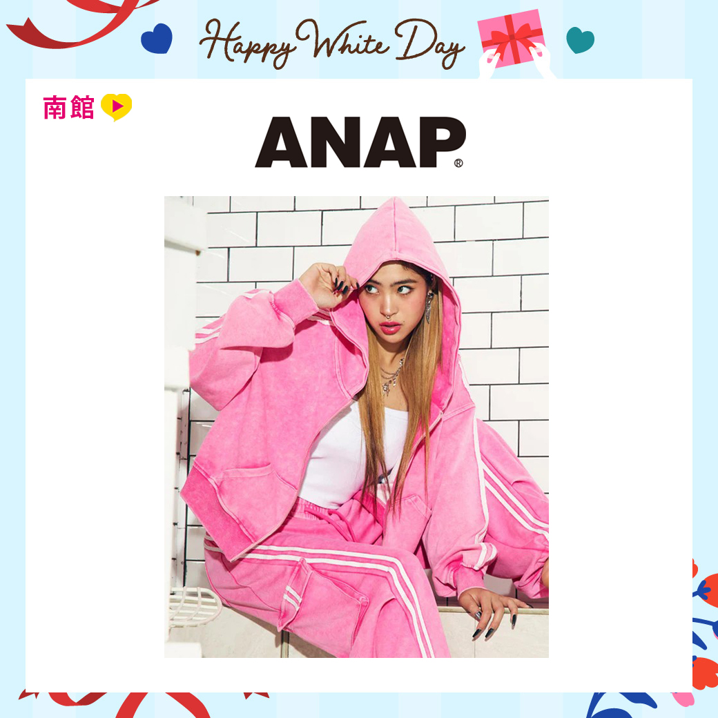 ウォッシュ加工ラインスウェットジップパーカー