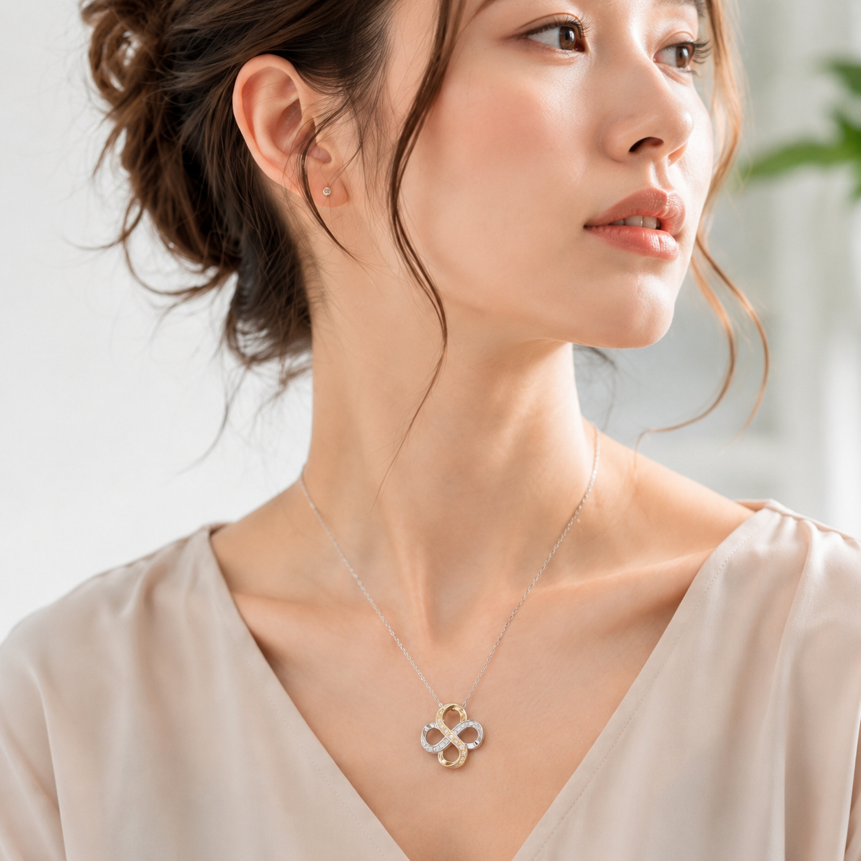 ニュース｜ショップニュース｜メビウス【HANA】ダイヤモンドネックレス