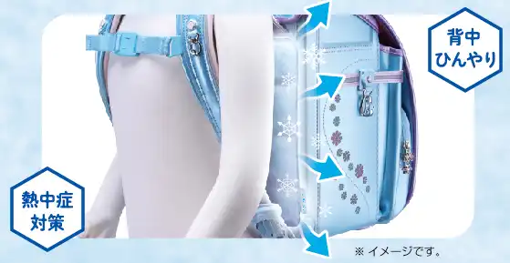 暑い夏でもひんやり快適!