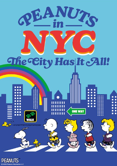 PEANUTS in NYC -The City Has It All!-