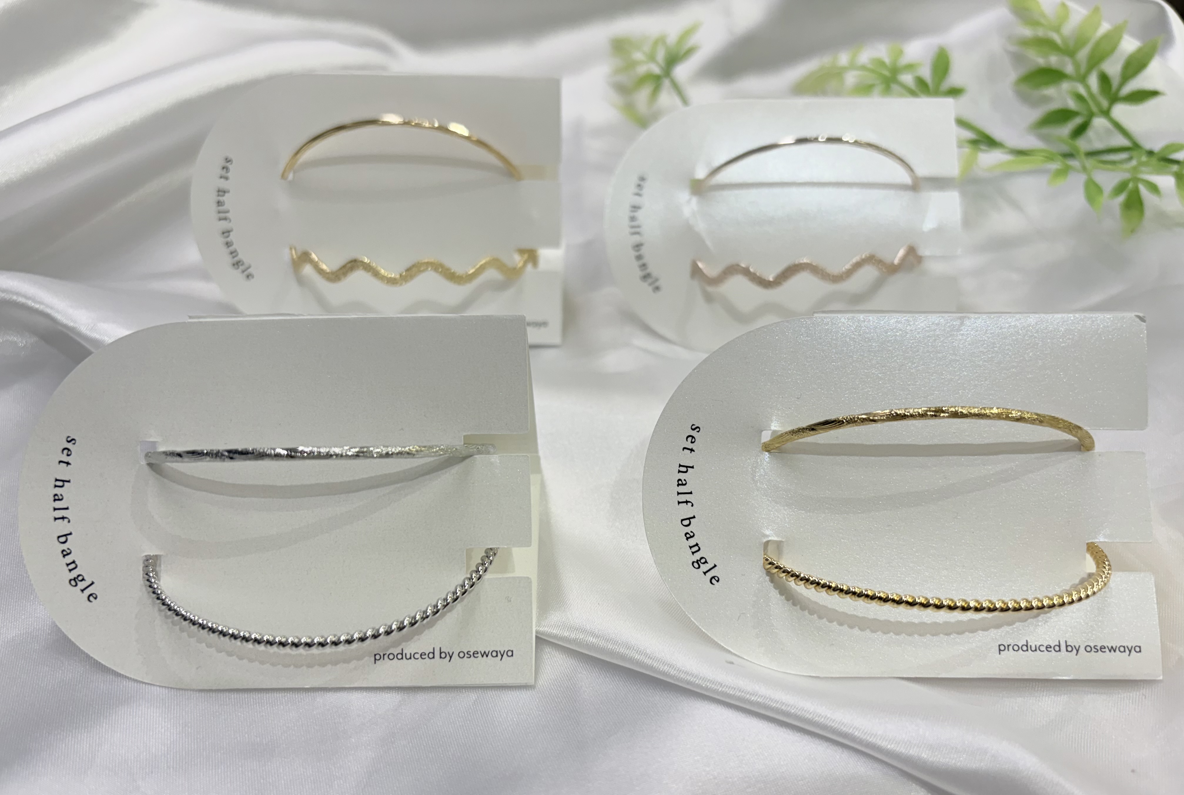 〜セットブレスレット入荷〜