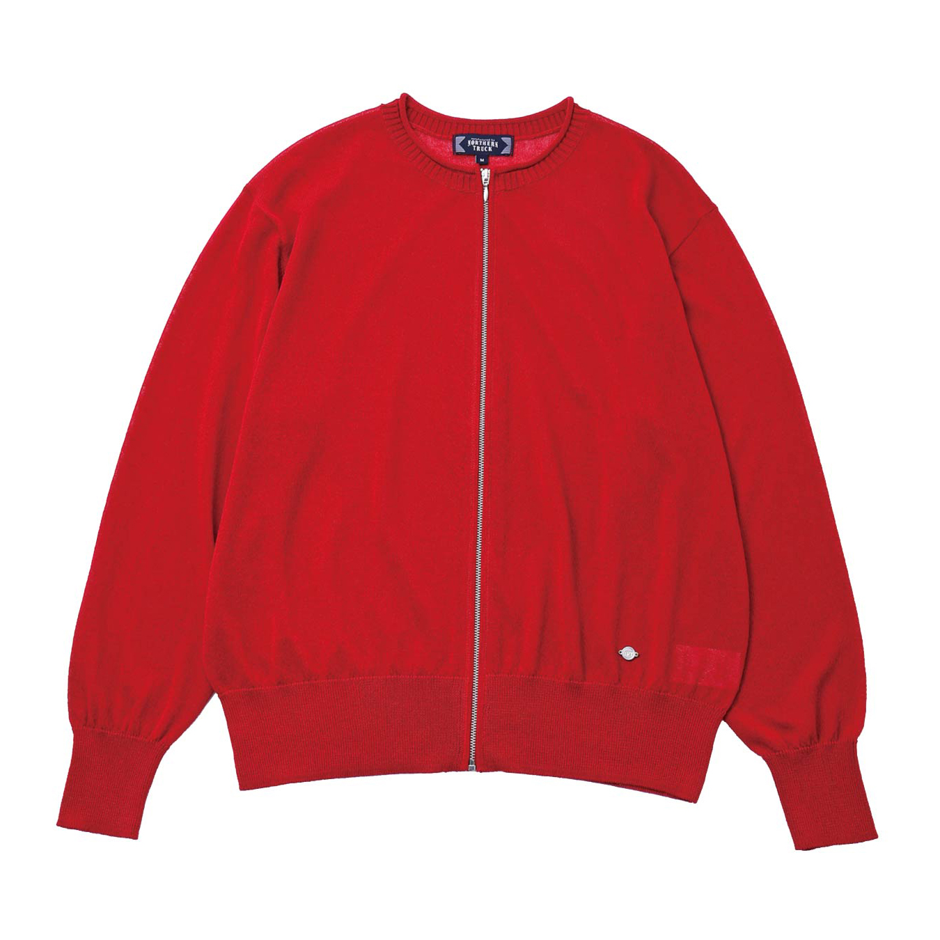 ジップアップニット カーディガン　