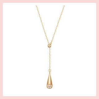 K18イエローゴールド ダイヤモンドネックレス