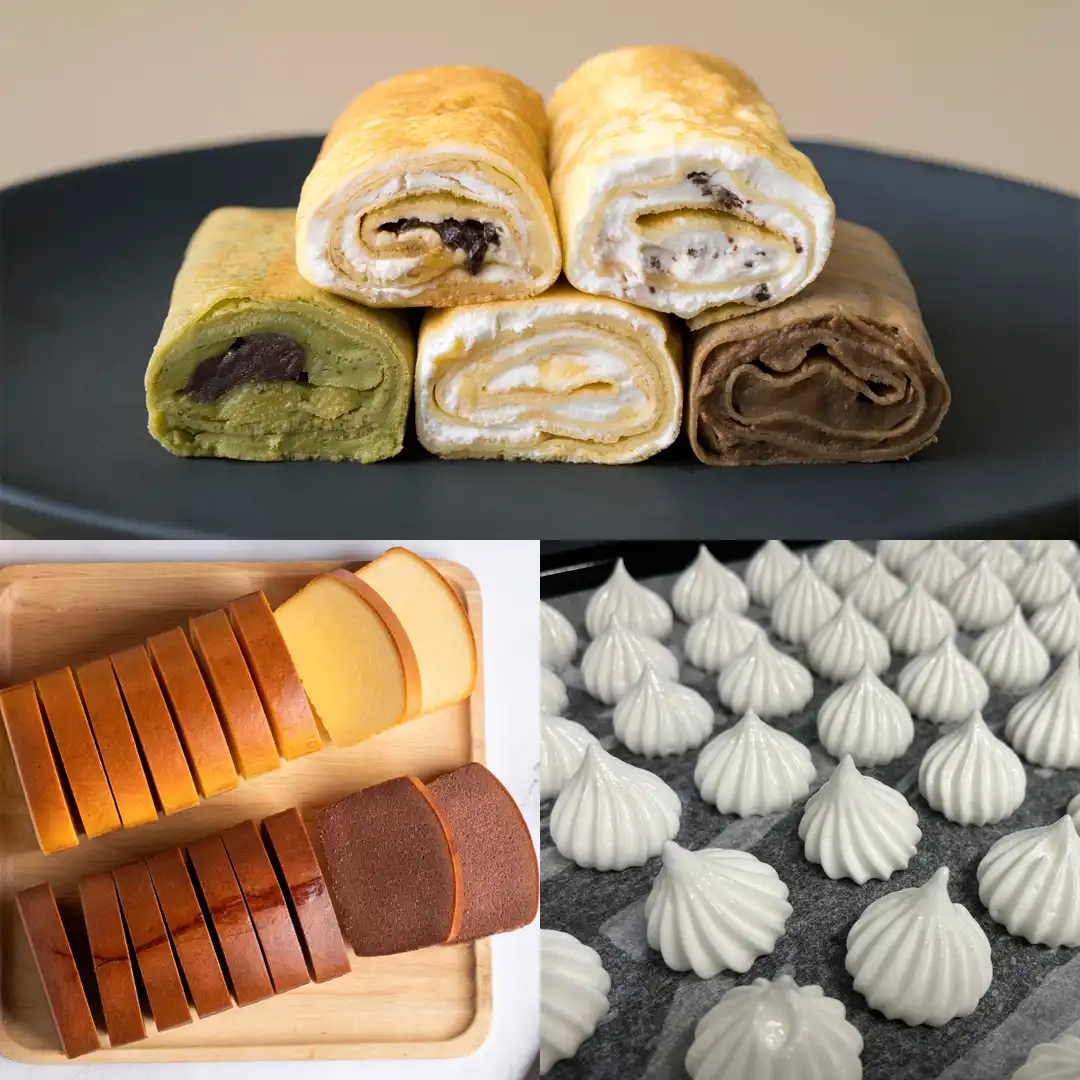 クレープ、焼き菓子販売会