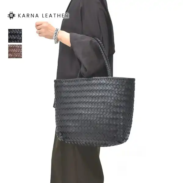 KARNA LEATHER別注トートバッグ入荷中