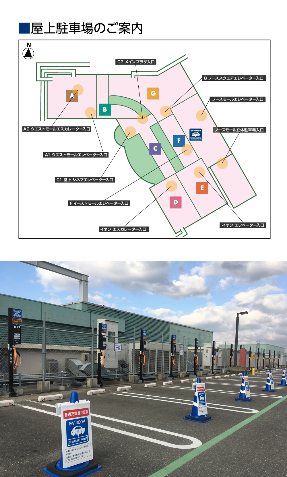 電気自動車(EV)充電器ステーションのご案内 