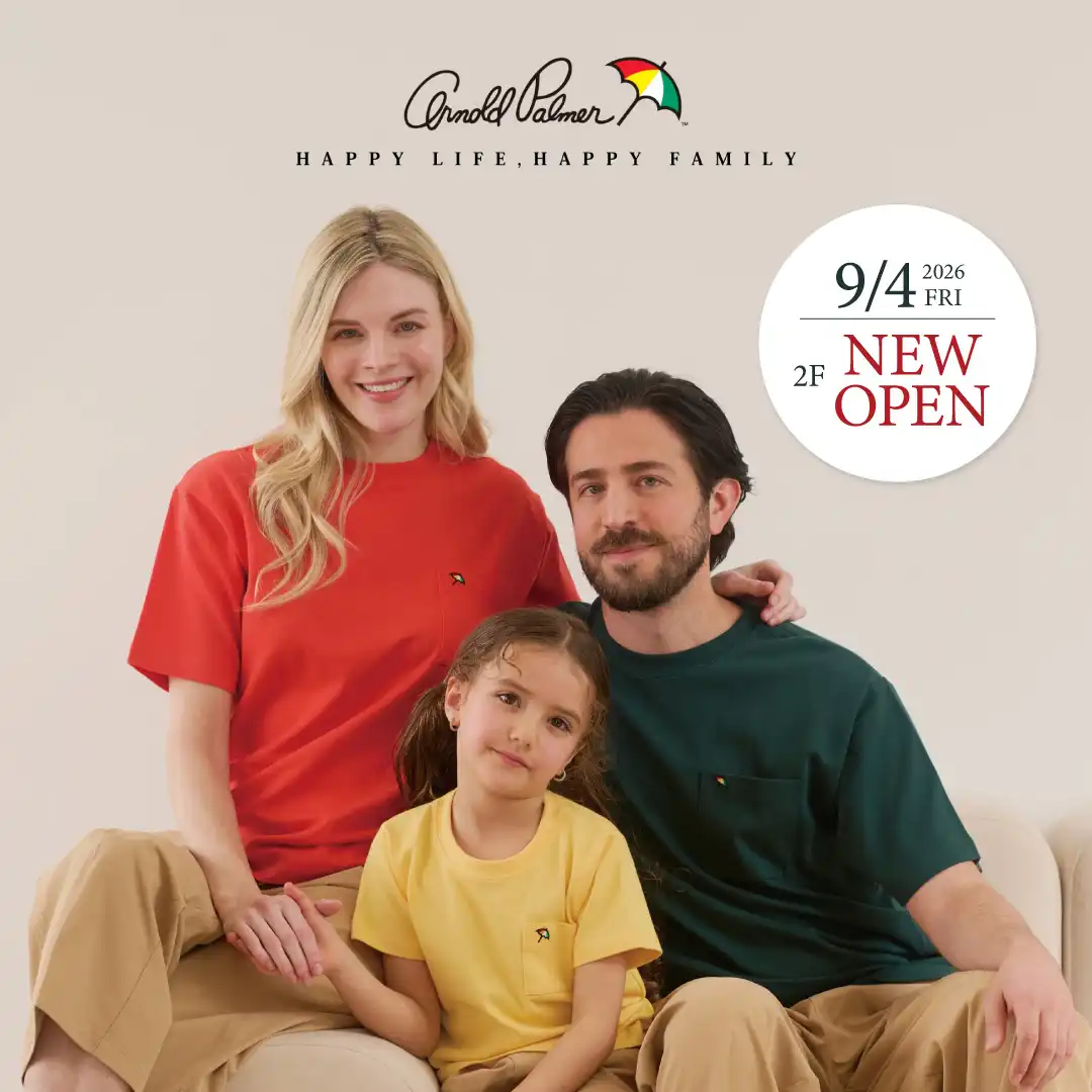 9月4日(金)　アーノルドパーマー　NEW OPEN