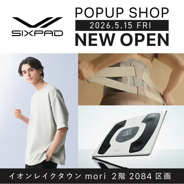 SIXPAD POPUP SHOP