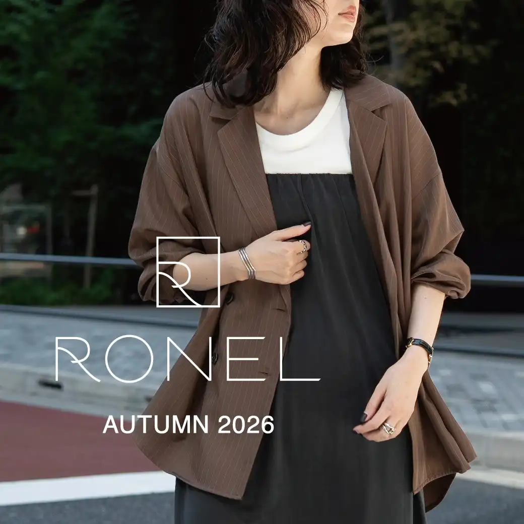 RONEL(ロネル)秋冬の新作が入荷しました