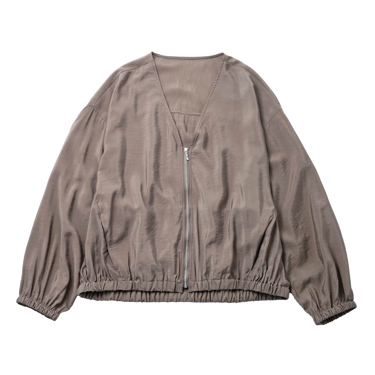 Vネックドルマンブルゾン　