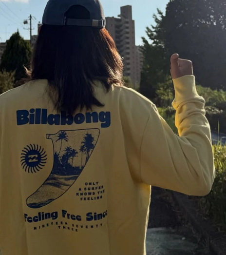 BILLABONG メンズ SINGLE FIN トレーナー