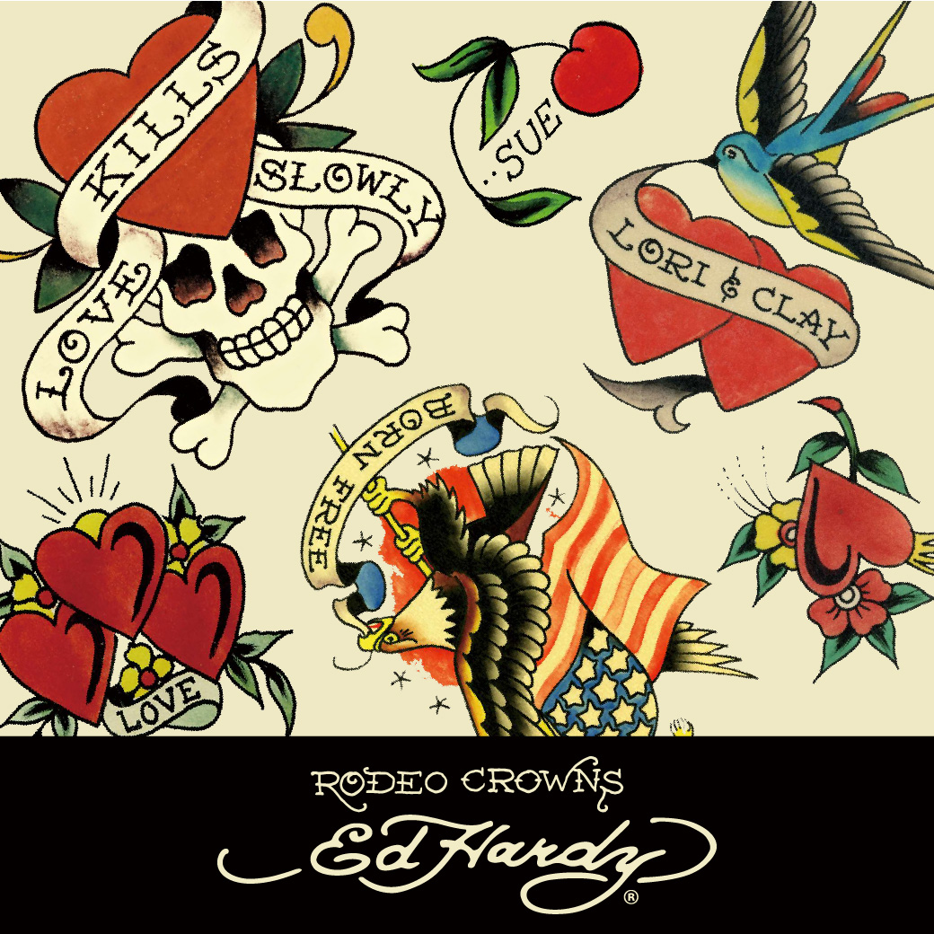 Ed Hardy×RODEO CROWNSコラボレーションアイテム発売！