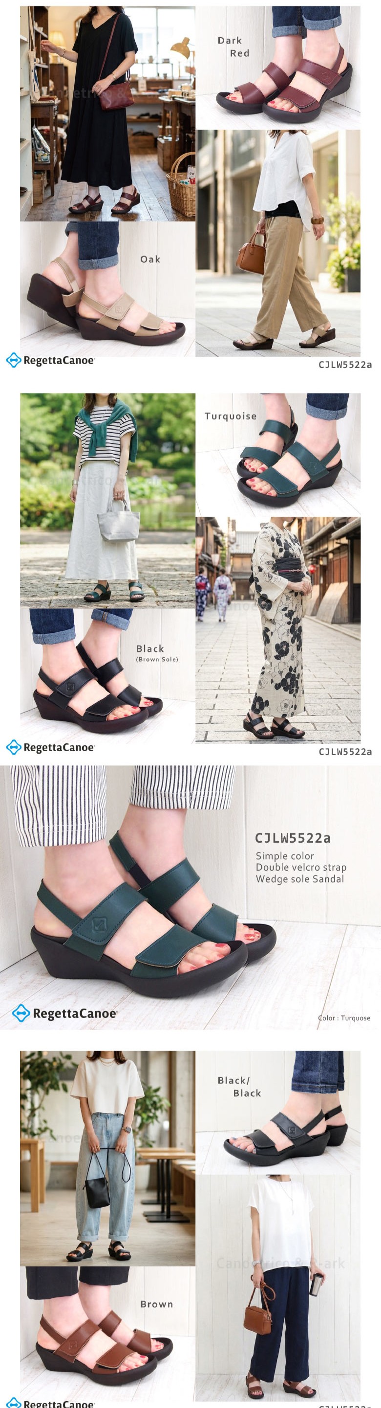 リゲッタカヌーのレディース人気サンダル入荷！