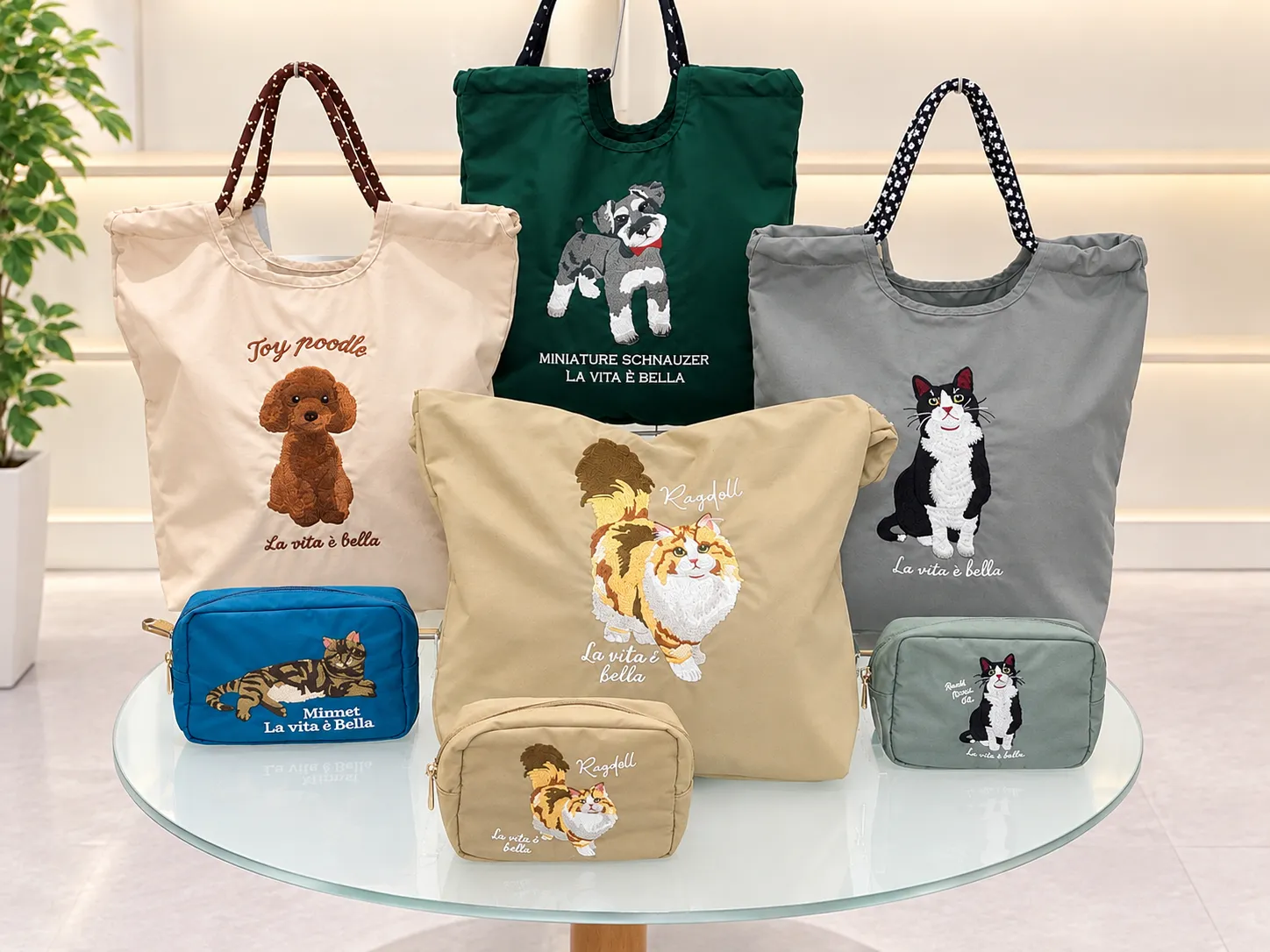 アニマル刺繍シリーズ入荷！