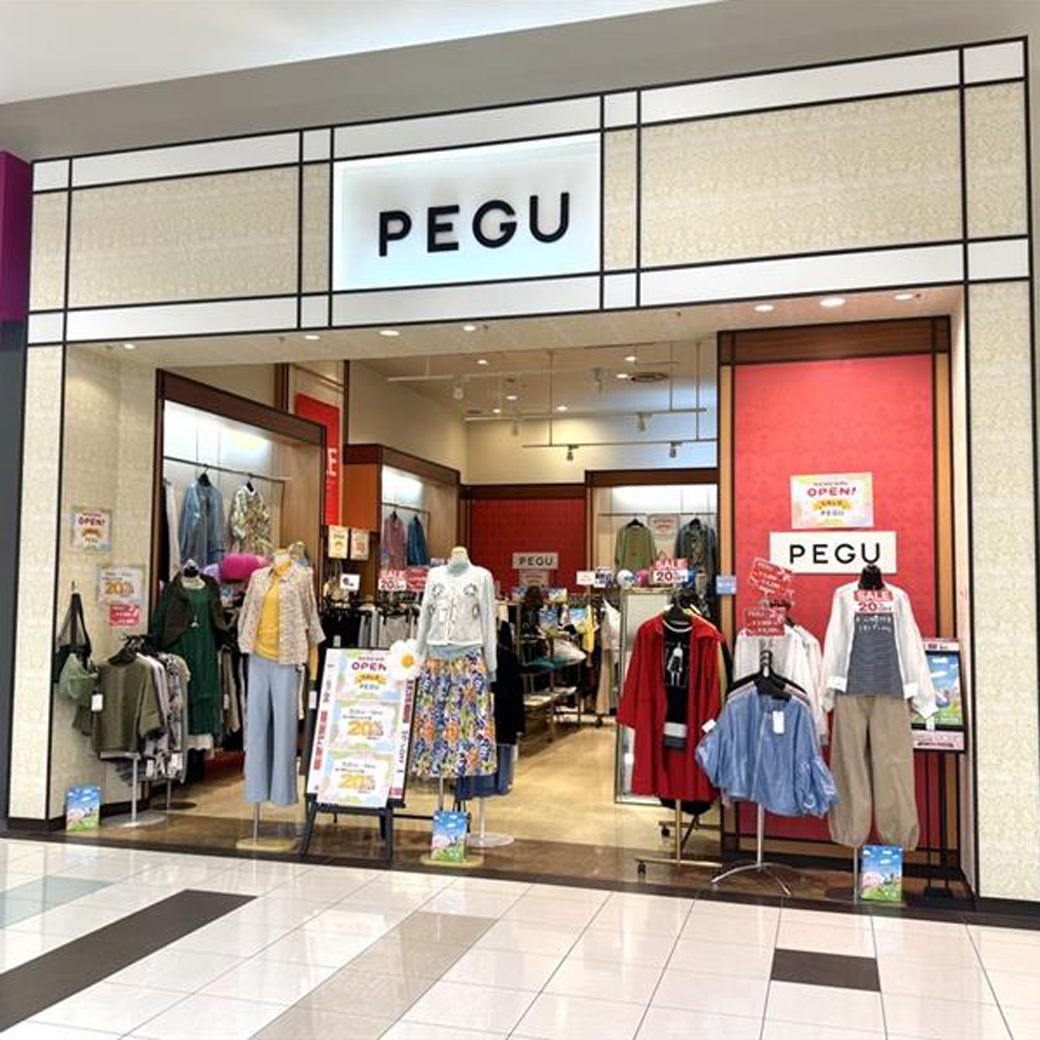 マルshopページ ショップ｜PEGU｜イオンモール新瑞橋