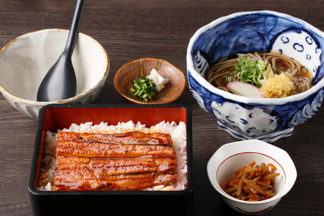 うな重と蕎麦　
