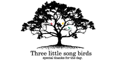 Three little song birds