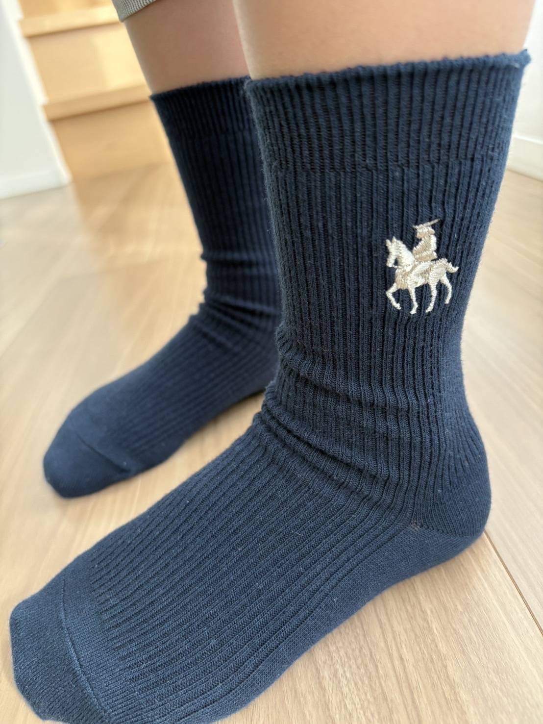 【キッズ】伊達政宗刺繍ソックス発売中！