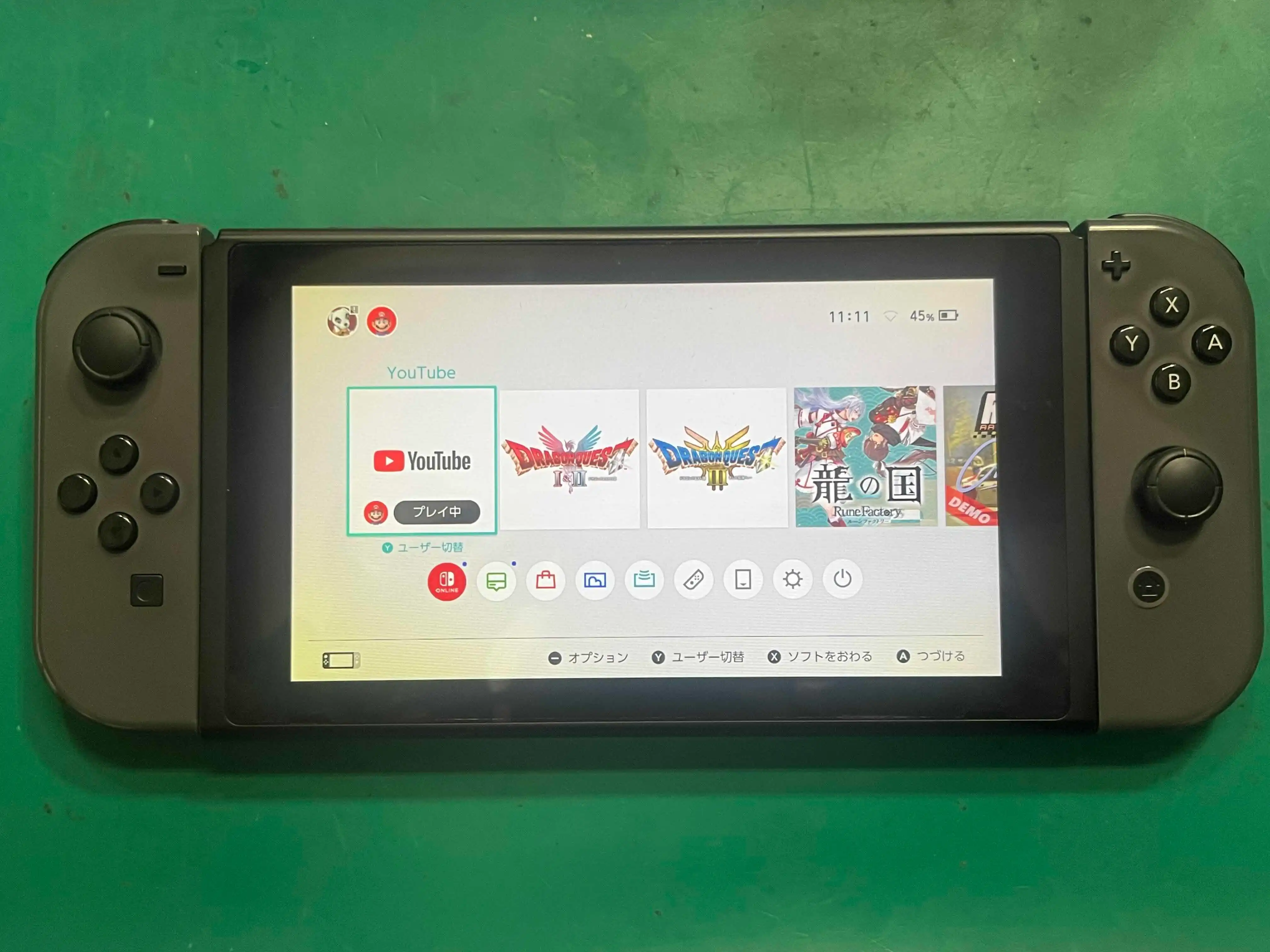 Switchのジョイコンレール交換修理