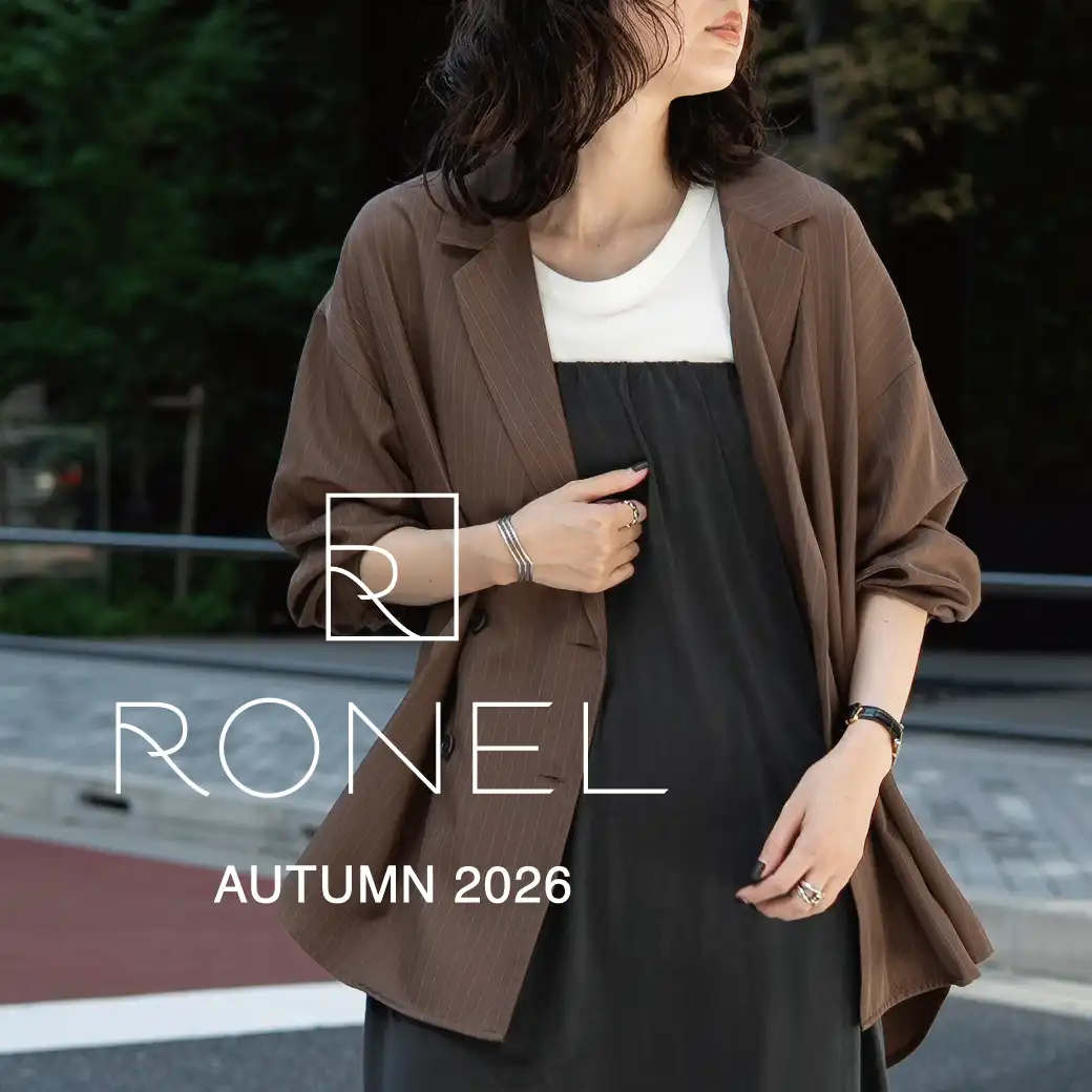 RONEL(ロネル)秋冬の新作が入荷しました!