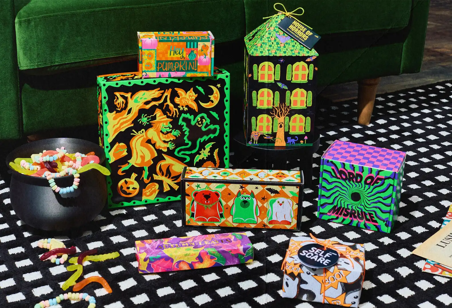 プレゼントにハロウィン限定のギフトBOXはいかがですか?