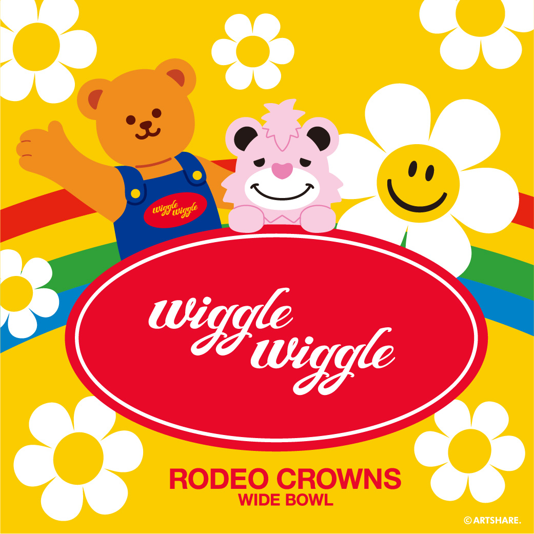 【RODEO CROWNS WIDE BOWL】2/11(水)～『wiggle wiggle』コラボレーションアイテム発売！